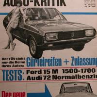 mot Auto-Kritik  Nr. 26  23.12.1967  -  Tests : Ford 15 M 1500-1700 und Audi 72 Normalbenzin Bild 1