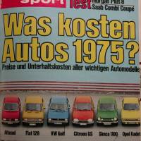 Sammelband-Auto Motor Sport - 1975 -  1. Halbjahr    -  Heft  1 bis 13 Bild 1