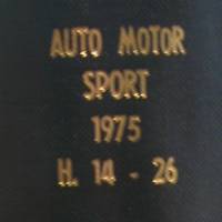 Sammelband-Auto Motor Sport - 1975 -  2. Halbjahr    -  Heft  14 bis 26 Bild 2