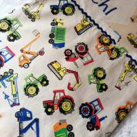 Kita-Tasche, Kinder Baumwollbeutel mit Namen, Wechselwäsche Beutel Kita Bild 6