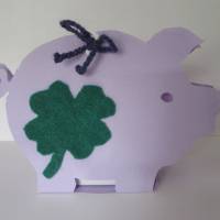 Geschenkverpackung - Geldgeschenk - Glücksschwein Bild 2