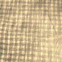 Patchworkstoff , Hoffmann Fabrics beiger Quiltstoff mit kleinen beigen und goldenen Karos Bild 1