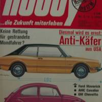 Hobby - die Zukunft miterleben - Nr. 3  - 5.2.1969  - Testergebnis  VW 411 und Ford 17 M Bild 1