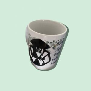 Becher Personalisierte Kaffeebecher Keramikbecher Teetasse Tasse Bild 1