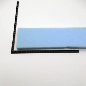 Schaumstoff Stück 36 x 8,5 x 2,5 cm blau Bild 4