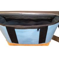 Leonca Messenger Bag aus einer recycelten Turnmatte & Turnbockleder Bild 4