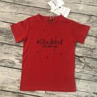 Tolles T-shirt gr.116/122 Einschulung Schulkind in rot Bild 1