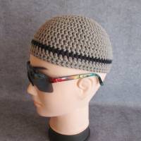 Männermütze extrakurz (ohrfrei), Mütze, aus Baumwolle mit Elasthan Bild 2