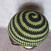 Männermütze extrakurz (ohrfrei), Mütze im Spiral-Design, aus Baumwolle mit Elasthan Bild 5