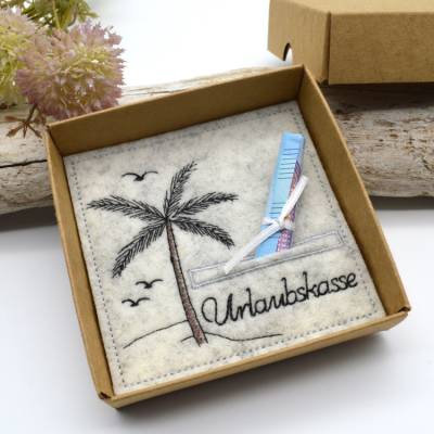 Stickdatei Urlaub Urlaubskasse ITH Wunscherfüller