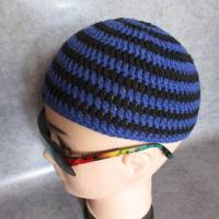 Männermütze extrakurz (ohrfrei), Mütze im Spiral-Design, aus Baumwolle mit Elasthan Bild 4