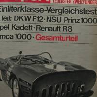 Sammelband-Auto Motor Sport - 1965 -  1. Halbjahr    -  Heft  1 bis  13 Bild 1