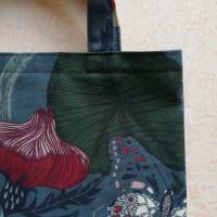 Mini StoffBeutel, Stofftasche, Einkaufstasche, Shopper, mit Blüten - Motiven, Mutter-Kind-Shopper Bild 6