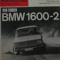 Motor Rundschau - für den Tankwart/Ausgabe A    Nr. 20   25. Okt. 1966  Test :  Fiat 850 und NSU Prinz 4L Bild 1