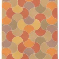 Geschenktüten Mosaik, 5 Papiertüten, Bodenbeutel mit herbstlichen Farben Bild 1