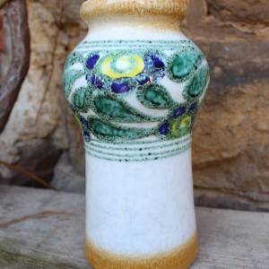 Strehla Vase 1437 Fat Lava Keramik  DDR  60er 70er Jahre Bild 2