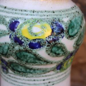 Strehla Vase 1437 Fat Lava Keramik  DDR  60er 70er Jahre Bild 5