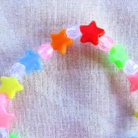 Kinderarmband Bunte Sternchen für kleine Mädchen handgemacht von Hobbyhaus Bild 7