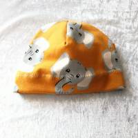 Babyhose mit Mütze und Tuch, Gr 44 bis 48 , Reborn Baby, Handgefertigt aus Jersey, Bekleidung für Frühchen Babys Bild 5