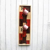 Kaffeebar Tassenhalter Wandhalterung für Tassen Bild 1
