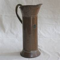schlanker Vintage Kupfer Krug 2 Liter Bild 1