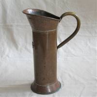 schlanker Vintage Kupfer Krug 2 Liter Bild 3