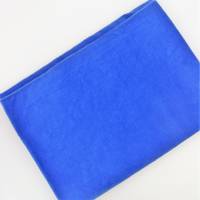 Feincord - bleistiftblau - Baumwolle - Stoffcoupon blau - Cord fein gerippt - Nähen - Stoffzuschnitt - DIY-Nähprojekte Bild 1