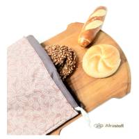 Brotbeutel aus Baumwolle mit Zugband Bild 1
