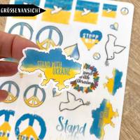 Stickerbogen Charity Ukraine Bild 5