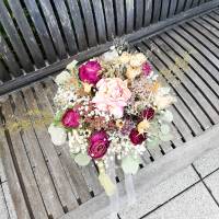 Brautstrauß aus getrockneten Blumen (teils in Bio-Qualität) in Boho-Style Bild 5