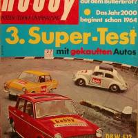 Hobby   Nr.16       31.7.1963  -  3.Super-Test  mit gekauften Autos Bild 1