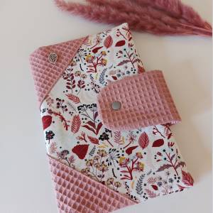 Wunderschöne Wickeltasche in rosé - Gräser Bild 2