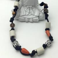 EM Keramik Halsband, Halskette, Schmuckband, Armband für Hund und Mensch - Little Buddha Bild 2
