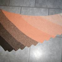 Drachenschwanz /Drachenschal in schönen Pastelltönen, 50% Baumwolle Bild 3