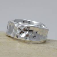 Silberring "Epa" mit plasischer, organischer Form, ausdrucksvoller Ring Silber 925 Bild 2