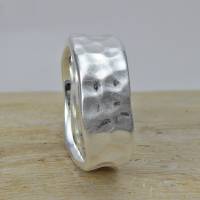 Silberring "Epa" mit plasischer, organischer Form, ausdrucksvoller Ring Silber 925 Bild 3