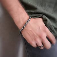Armband, Gliederarmband, unisex, Edelstahl Bild 3