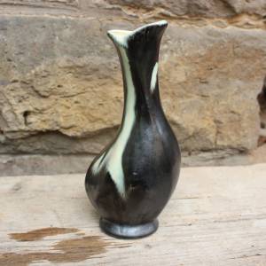 ungewöhnliche Strehla Vase Form 842 Keramik  DDR 50er Jahre Bild 2