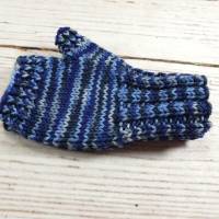 Fingerlose Handschuhe für Kleinkinder - Blau Bild 4
