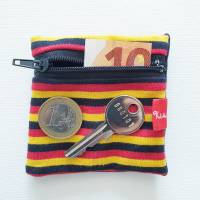 Handgelenkbörse "DEUTSCHLAND"  * mit Reißverschluss * Geldtasche * Portemonnaie * Pulstasche * Schwarz-Rot-Gelb Bild 3