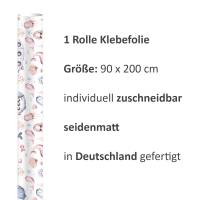2 x 0,9 m selbstklebende Folie - Meerjungfrauen (16,66 €/m²) Klebefolie Dekorfolie Möbelfolie Bild 4