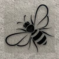 Bügelbild - Biene / Wespe - viele mögliche Farben Bild 1