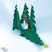 Plotterdatei – Weihnachtsgeschenk, Mitbringsel, Weihnachtsverpackung, Tannenbaum Dekoration, Adventskalender (001) Bild 3