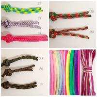 Set Halsband und Leine, in Wunschfarben, Paracordhalsband, Leine 2m 3-fach verstellbar, Hundeset, verstellbares Halsband Bild 7