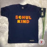 Shirt "Schulkind" Gr.128 * Optional mit Wunschnamen Bild 1