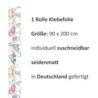 2 x 0,9 m selbstklebende Folie - Dinos (16,66 €/m²) Klebefolie Dekorfolie Möbelfolie Bild 4