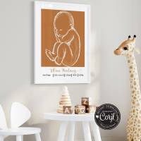 Personalisiertes Poster • Geschenk zur Geburt • Druckbares Kinderzimmer Bild | 5 | 1002 Bild 2