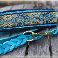 Halsband ORIENTAL mit Zugstopp für deinen Hund, Hundehalsband in verschiedene Farben und Breiten Bild 1