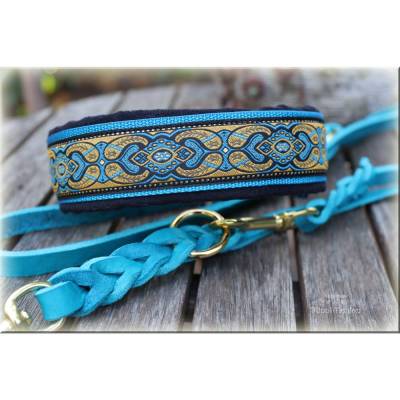 Halsband ORIENTAL mit Zugstopp für deinen Hund, Hundehalsband in verschiedene Farben und Breiten