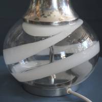 Doria Tischleuchte 1293/20 Vintage Glaslampe Bild 3